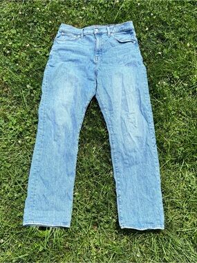 Madewell Men’s Light Blue Straight-Leg Jeans